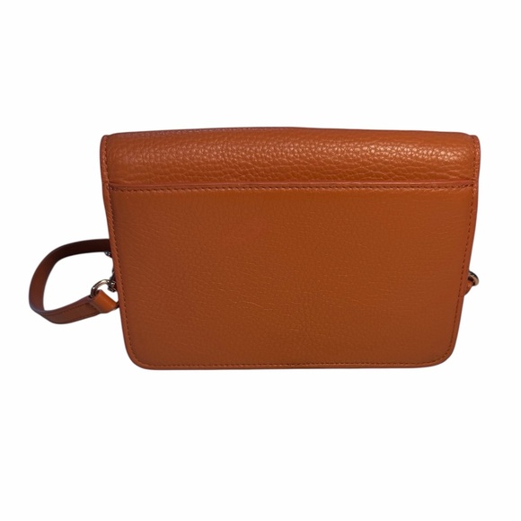 Dagne Dover peach leather crossbody bag - Picture 2 of 16